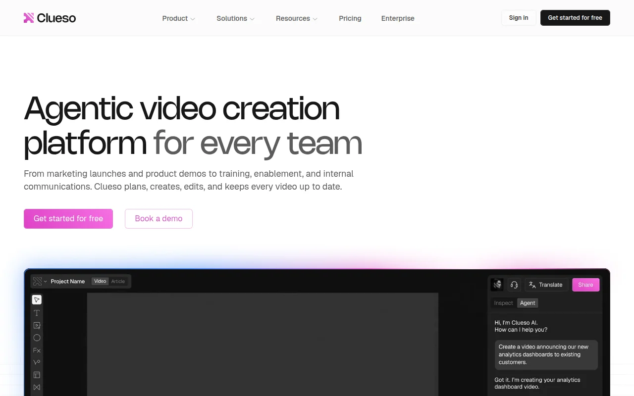 Clueso — official website screenshot