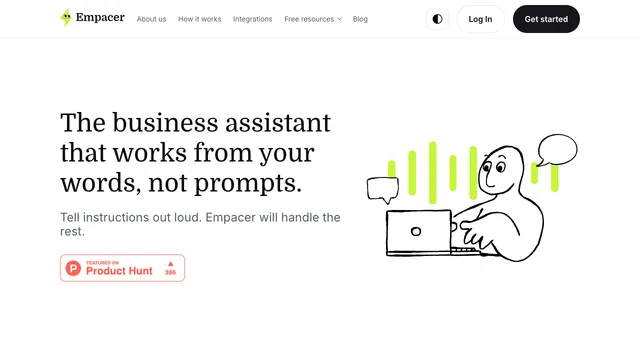 Empacer — official website screenshot