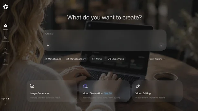 Qwen Create — official website screenshot