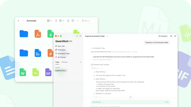 QwenWork — official product preview