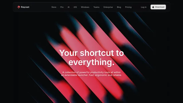 Raycast — official website screenshot