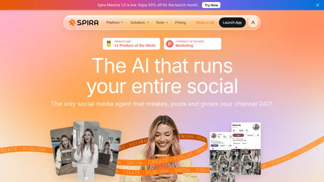 Spira — official website screenshot