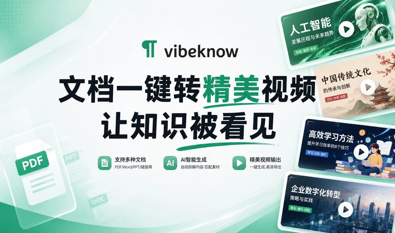 Vibeknow — official product preview