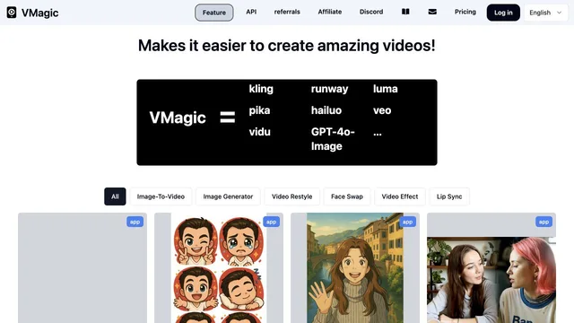 VMagic — official website screenshot
